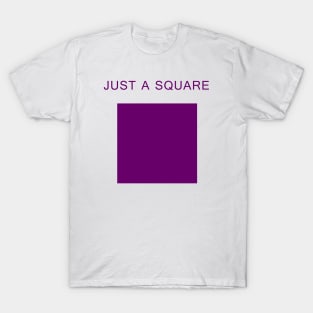 Just a Square (Purple) T-Shirt